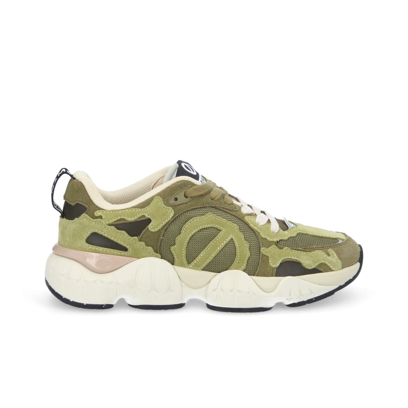 KRAZEE CAMO M - SUEDE/SUED/KNIT - VERT OLIVE/VERT KIWI